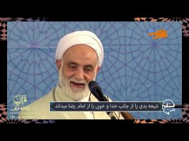 تلفن مستقیم : شیعه بدی را از جانب خدا و خوبی را از امام رضا میداند